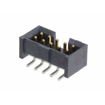 Samtec LTMM Series Straight Surface Mount PCB Header, 14 Contact(s), 2.0mm Pitch, 2 Row(s), Shrouded