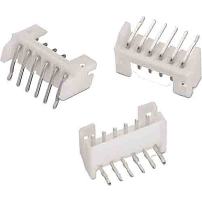 Wurth Elektronik WR-WTB Series Right Angle PCB Header, 5 Contact(s), 2.0mm Pitch, 1 Row(s)