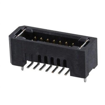 Samtec TFM Series Vertical PCB Header, 14 Contact(s), 1.27mm Pitch, 2 Row(s)