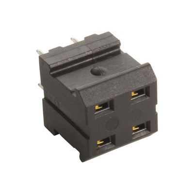 HARTING Har-Modular Series Straight PCB Header, 4 Contact(s), 5.08mm Pitch, 2 Row(s)