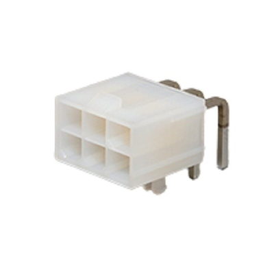 Molex 5569 Series PCB Header, 6 Contact(s), 4.2mm Pitch, 2 Row(s)