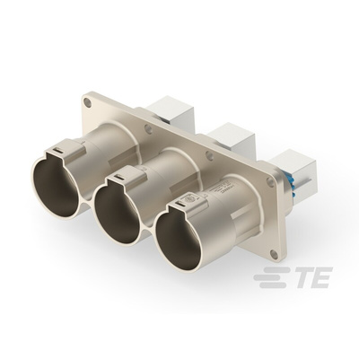 TE Connectivity PowerTube 1400 Series Straight Panel Mount PCB Connector, 3 Contact(s), 47mm Pitch, 1 Row(s)