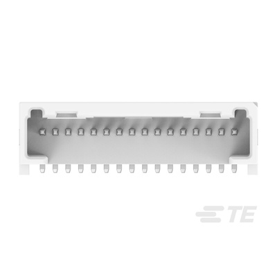 TE Connectivity MICRO CT Series Straight Board Mount PCB Header, 16 Contact(s), 1.2mm Pitch, 1 Row(s)