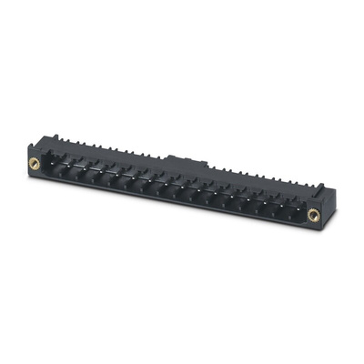 Phoenix Contact CC Series Straight PCB Header, 19 Contact(s), 5.08mm Pitch, 1 Row(s)