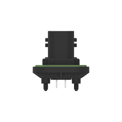 TE Connectivity 1-23781 Series Vertical Panel Mount PCB Header, 10 Contact(s), 6mm Pitch, 2 Row(s), Shrouded