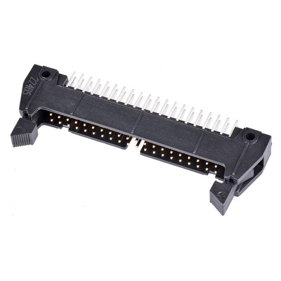 3M 3000 Series Straight Through Hole PCB Header, 40 Contact(s), 2.54mm Pitch, 2 Row(s), Shrouded