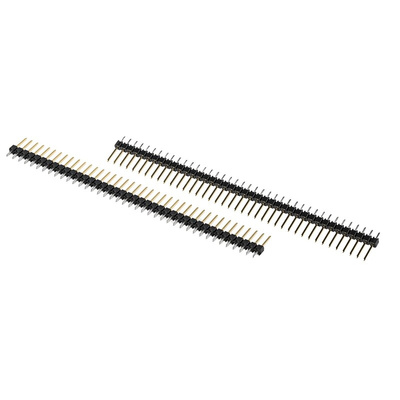 Molex C-Grid III Series Straight Through Hole Pin Header, 40 Contact(s), 2.54mm Pitch, 1 Row(s), Unshrouded