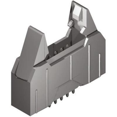 Molex QF-50 Series Straight Through Hole PCB Header, 60 Contact(s), 2.54mm Pitch, 2 Row(s), Shrouded