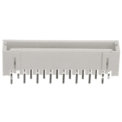 TE Connectivity AMP Mini CT Series Straight Through Hole PCB Header, 16 Contact(s), 1.5mm Pitch, 1 Row(s), Shrouded