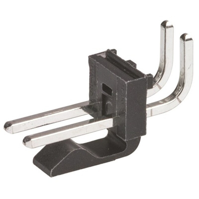 Molex KK 396 Series Right Angle Through Hole Pin Header, 2 Contact(s), 3.96mm Pitch, 1 Row(s), Unshrouded
