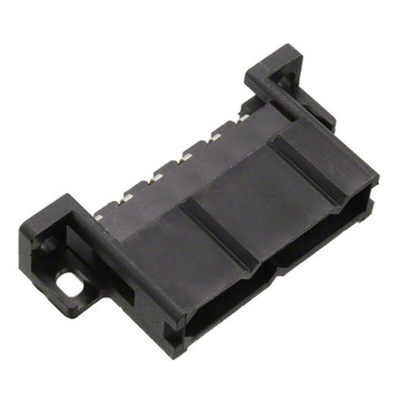 Souriau SMS Series Straight Through Hole PCB Header, 3 Contact(s), 5.08mm Pitch, 1 Row(s), Shrouded