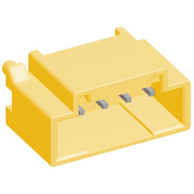 TE Connectivity Grace Inertia Series Straight Through Hole PCB Header, 5 Contact(s), 2.5mm Pitch, 1 Row(s), Shrouded