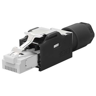 TE Connectivity 2120892 Series Male RJ45 Connector, Cable Mount, Cat6a