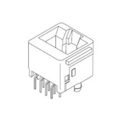 Molex Female RJ11 Connector, Cat3