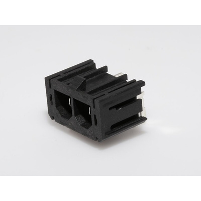 Molex Sabre Series Right Angle Through Hole PCB Header, 2 Contact(s), 7.5mm Pitch, 1 Row(s), Shrouded