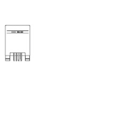 Molex 95522 Series Female RJ45 Connector, Surface Mount