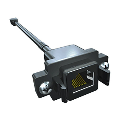Samtec RPCE Series Female RJ45 Connector, Panel Mount, Cat3, Cat5, Cat5e