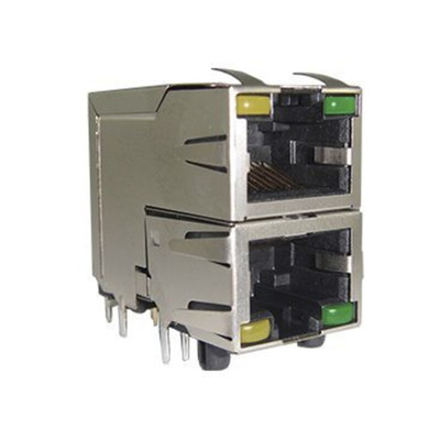 Amphenol ICC RJSAE Series Female RJ45 Connector