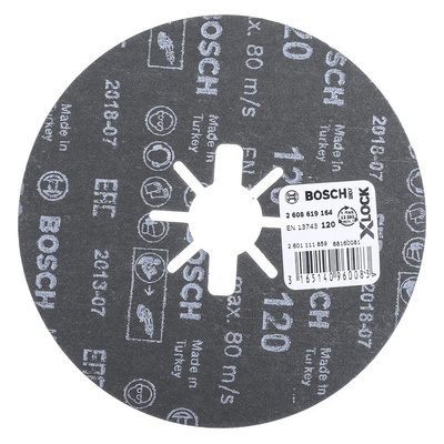Bosch Zirconia Sanding Disc, 125mm, Coarse Grade, P120 Grit