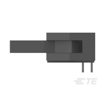 TE Connectivity AMP-LATCH Series Right Angle Through Hole PCB Header, 20 Contact(s), 2.54mm Pitch, 2 Row(s), Shrouded