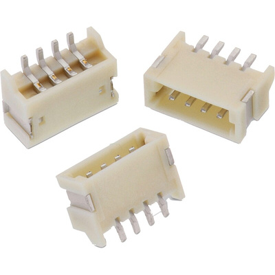 Wurth Elektronik WR-WTB Series Right Angle PCB Header, 7 Contact(s), 1.5mm Pitch, 1 Row(s)