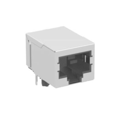 ERNI Female RJ Connector Module, Through Hole, Cat5