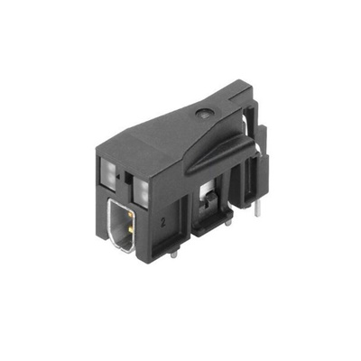 Weidmuller Male Ethernet Connector, PCB Mount