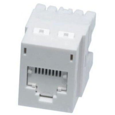 Molex Premise Networks Female Ethernet Connector, Snap-In, Cat6