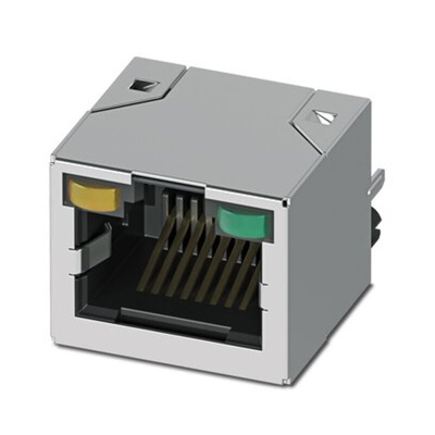 Phoenix Contact CUC Series Female RJ45 Connector, PCB Mount