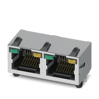 Phoenix Contact CUC Series Female RJ45 Connector, PCB Mount