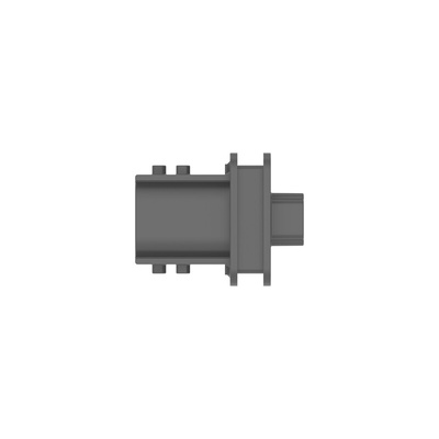 TE Connectivity 1-23695 Series Straight Cable Mount PCB Header, 18 Contact(s), 6mm Pitch, 2 Row(s), Shrouded