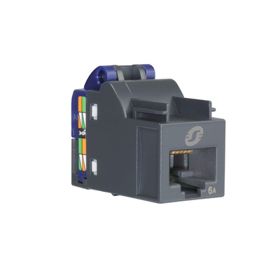 Schneider Electric Actassi Series Socket RJ45 Connector, Cable Mount, Cat6a