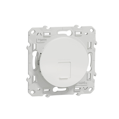 Odace Series Socket RJ45 Socket, Flush Mount, Cat6