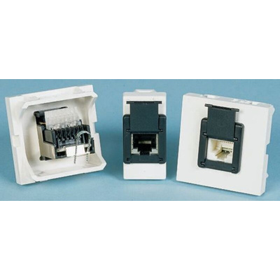 Decelect Female RJ45 Connector, Cat5, FTP Shield