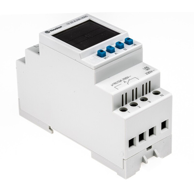 Finder Digital DIN Rail Time Switch 230 V ac, 2-Channel