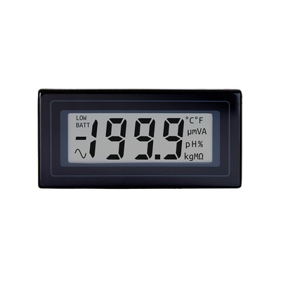 Lascar Digital Voltmeter DC, LCD Display 3.5-Digits ±0.1 %