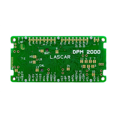 Lascar Digital Voltmeter DC, LCD Display 3.5-Digits ±0.1 %