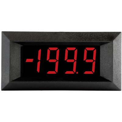 Lascar Digital Voltmeter DC, LED Display 3.5-Digits ±1 %