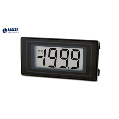 Lascar Digital Voltmeter DC, LCD Display 3.5-Digits ±1 %