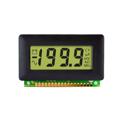 Lascar Digital Voltmeter DC, LCD Display 3.5-Digits ±1 %