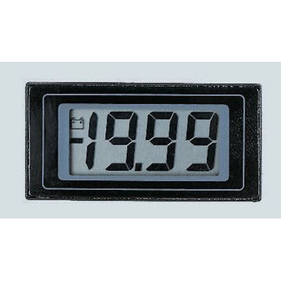 Lascar Digital Voltmeter DC, LCD Display 3.5-Digits ±1 %