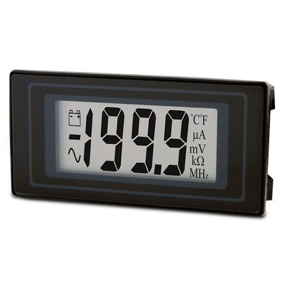 Lascar Digital Voltmeter DC, LCD Display 3.5-Digits ±1 %