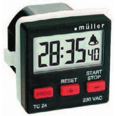 Muller Digital Panel Mounted Time Switch 230 V ac, 1-Channel