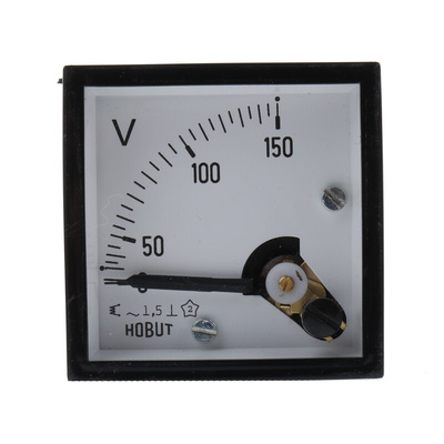 HOBUT Analogue Voltmeter AC, 45 x 45 mm