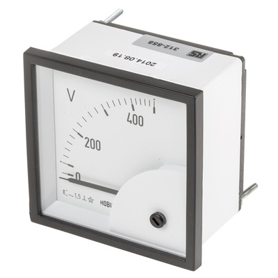 HOBUT Analogue Voltmeter AC, 68 x 68 mm