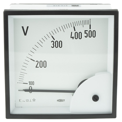 HOBUT Analogue Voltmeter AC, 92 x 92 mm
