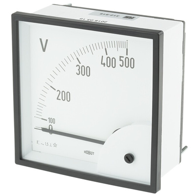 HOBUT Analogue Voltmeter AC, 92 x 92 mm