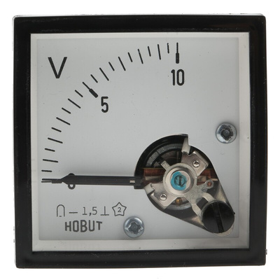 HOBUT Analogue Voltmeter DC, 45 x 45 mm