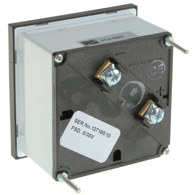 HOBUT Analogue Voltmeter DC, 68 x 68 mm