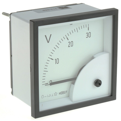 HOBUT Analogue Voltmeter DC, 68 x 68 mm